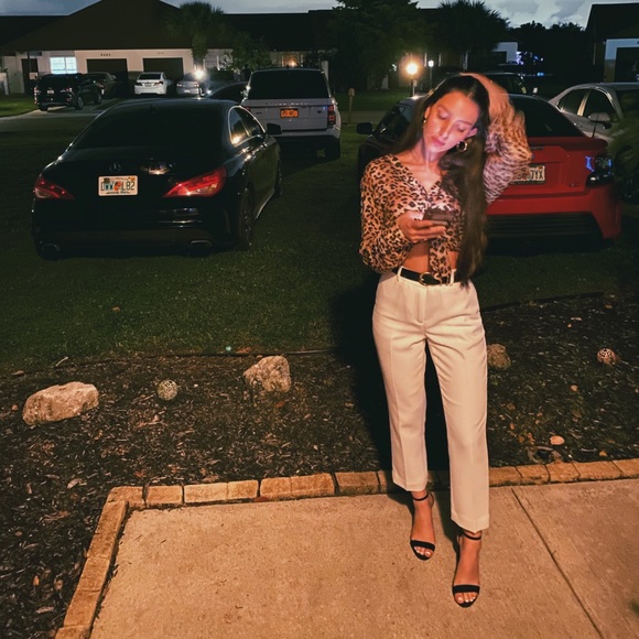 Anthropologie cloth & stone leopard button down - Picture 1 of 7